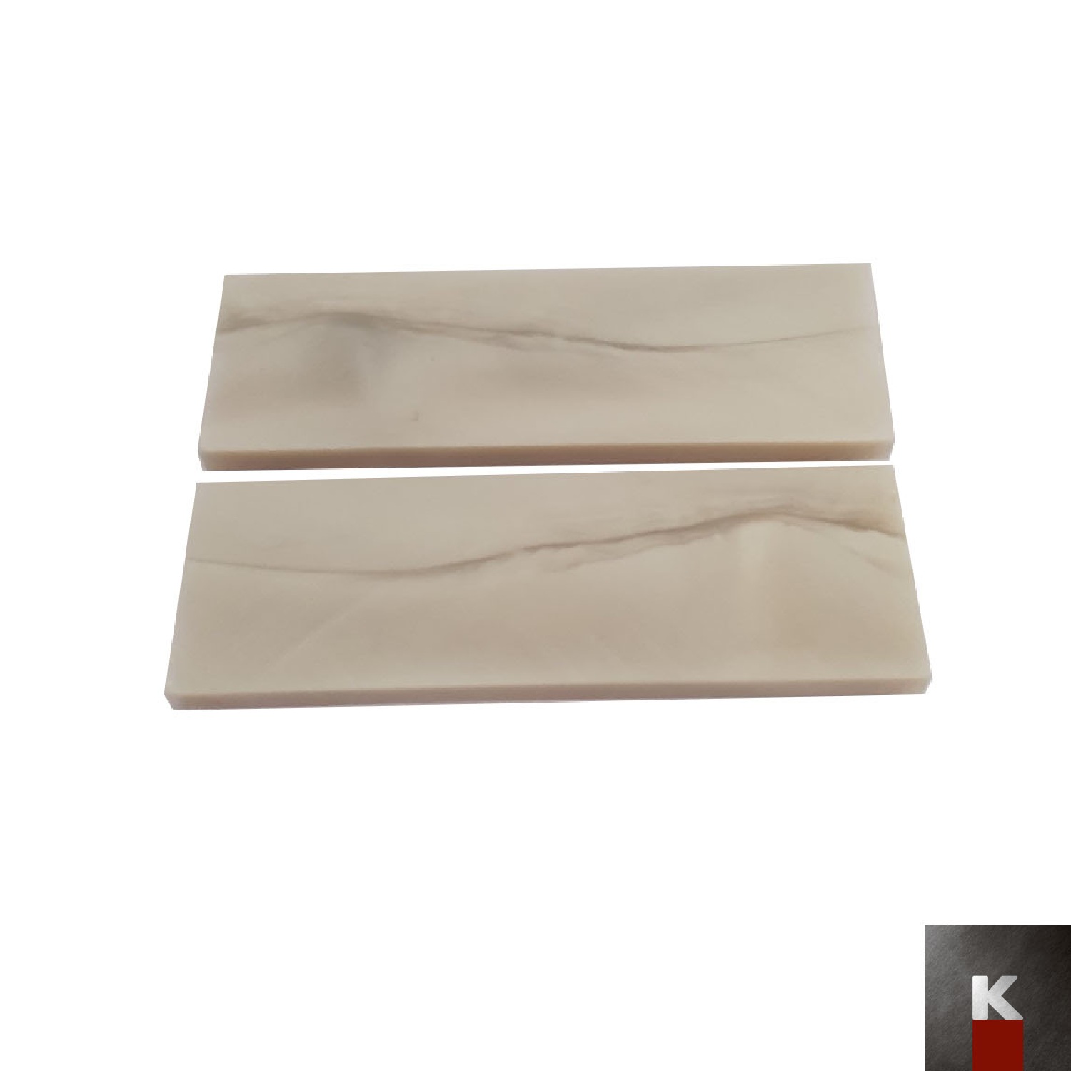 105 Pezzi Intarsi In Madreperla Bianca Australiana Per Chitarra - 9mm, Occhielli Inclusi - J&n Pearl